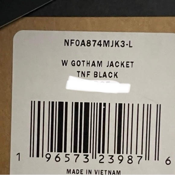 The North Face Women's Gotham Hooded Jacket 550 Fill Goose Down In Black - Picture 16 of 16